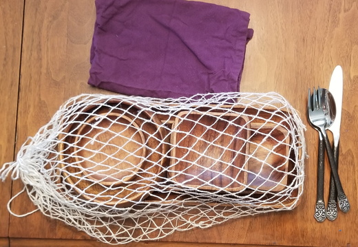 Fishnet Dishes Bag