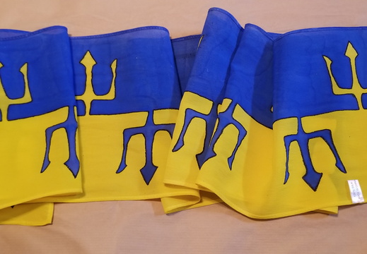 Handpainted Silk Scarf